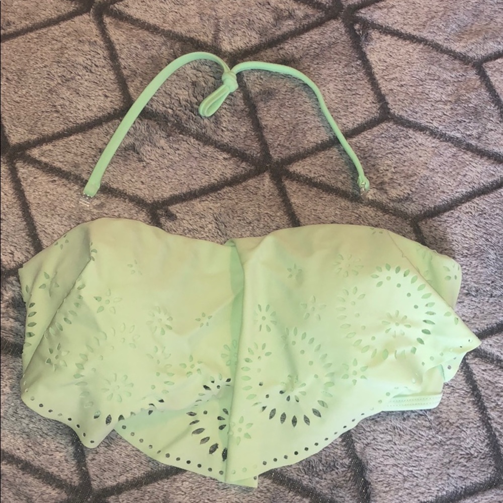 SWIM TOP. Strapless. - Picture 6 of 9